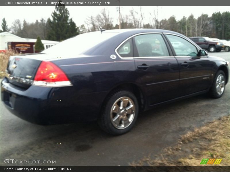 Imperial Blue Metallic / Ebony Black 2007 Chevrolet Impala LT