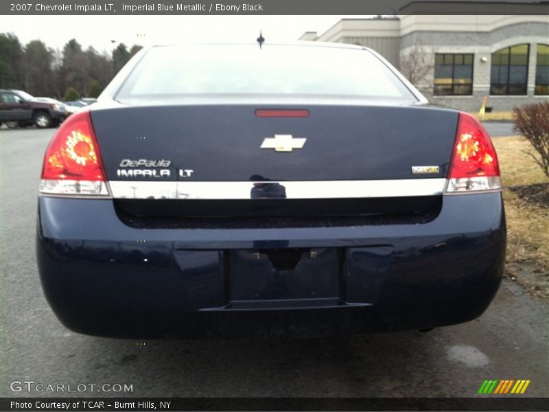 Imperial Blue Metallic / Ebony Black 2007 Chevrolet Impala LT