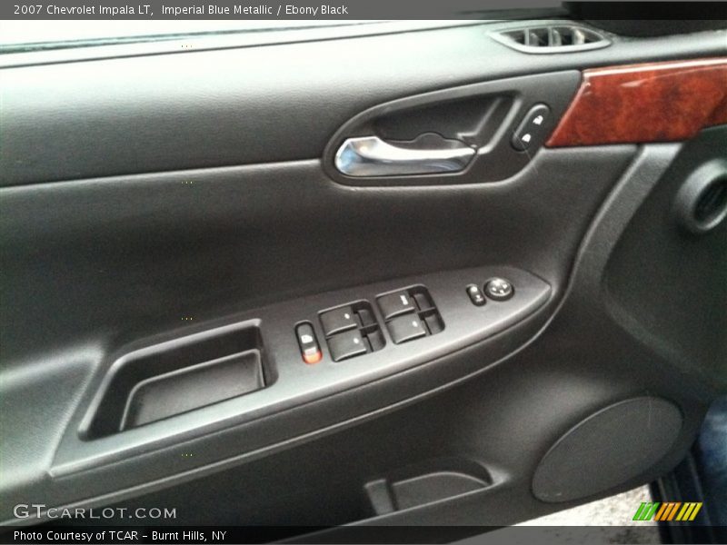Imperial Blue Metallic / Ebony Black 2007 Chevrolet Impala LT