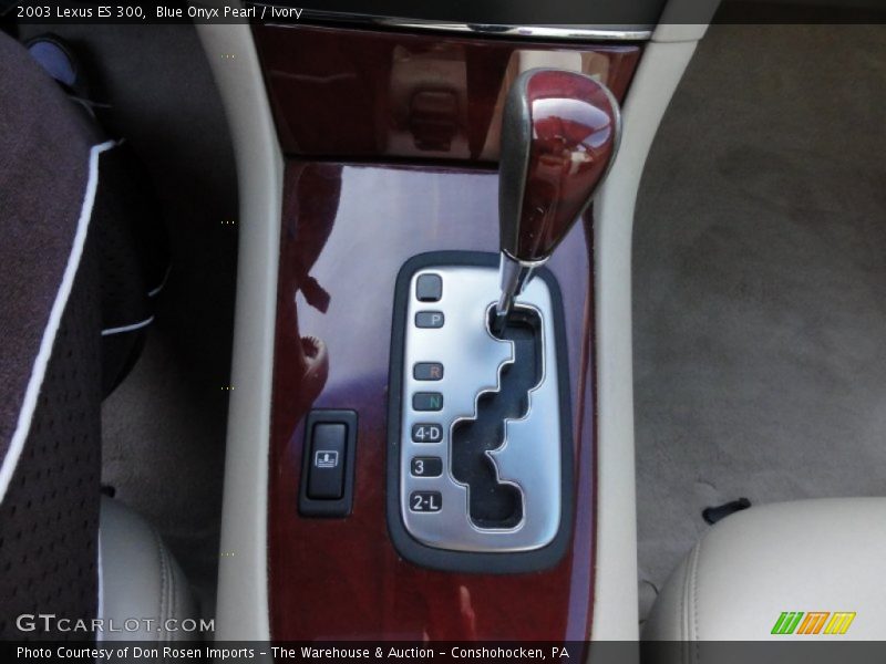 Blue Onyx Pearl / Ivory 2003 Lexus ES 300
