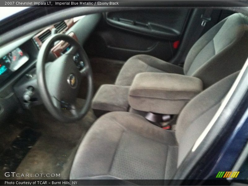 Imperial Blue Metallic / Ebony Black 2007 Chevrolet Impala LT