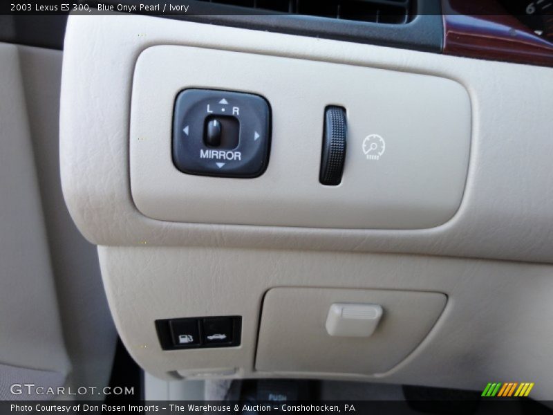 Blue Onyx Pearl / Ivory 2003 Lexus ES 300