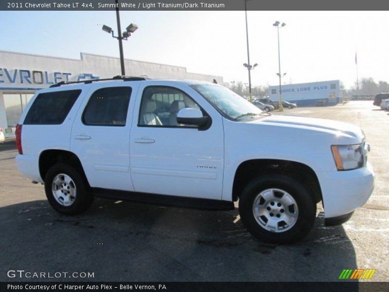 Summit White / Light Titanium/Dark Titanium 2011 Chevrolet Tahoe LT 4x4