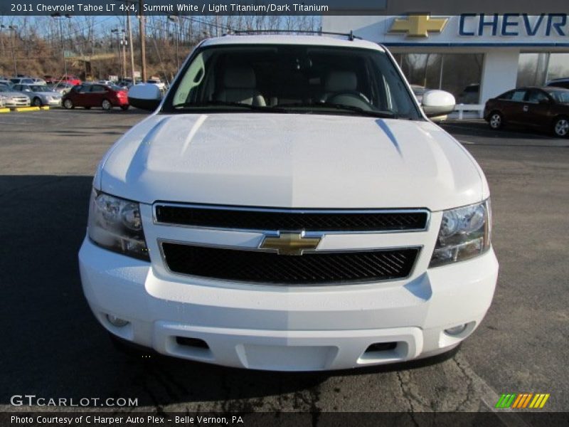 Summit White / Light Titanium/Dark Titanium 2011 Chevrolet Tahoe LT 4x4