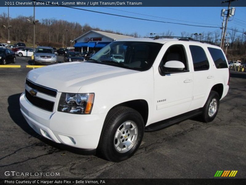 Summit White / Light Titanium/Dark Titanium 2011 Chevrolet Tahoe LT 4x4