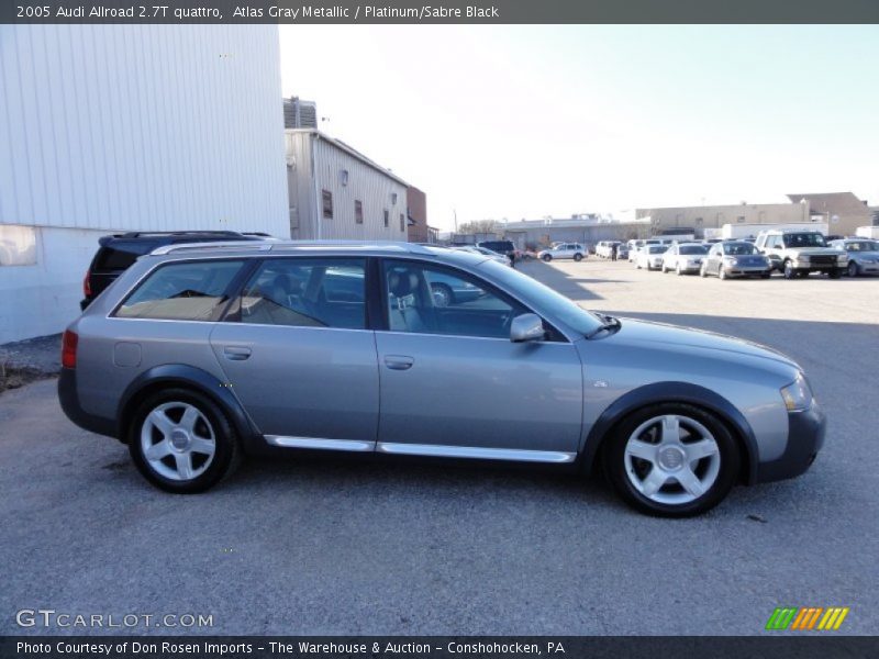 Atlas Gray Metallic / Platinum/Sabre Black 2005 Audi Allroad 2.7T quattro