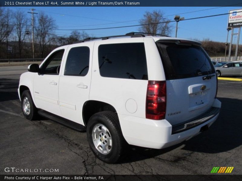 Summit White / Light Titanium/Dark Titanium 2011 Chevrolet Tahoe LT 4x4