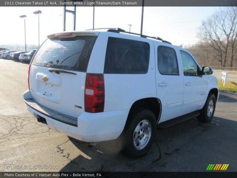 Summit White / Light Titanium/Dark Titanium 2011 Chevrolet Tahoe LT 4x4