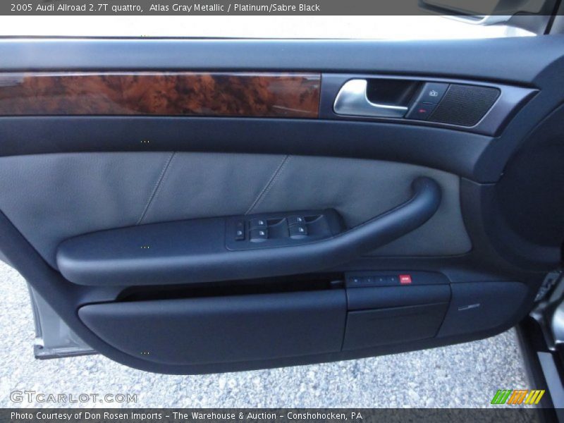 Atlas Gray Metallic / Platinum/Sabre Black 2005 Audi Allroad 2.7T quattro