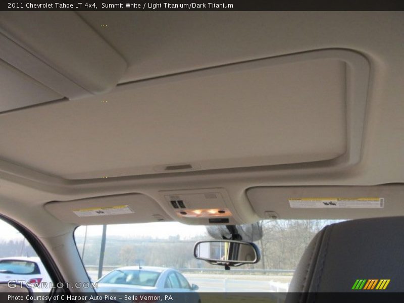 Summit White / Light Titanium/Dark Titanium 2011 Chevrolet Tahoe LT 4x4