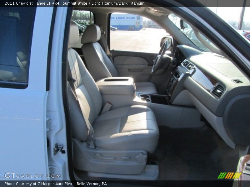 Summit White / Light Titanium/Dark Titanium 2011 Chevrolet Tahoe LT 4x4