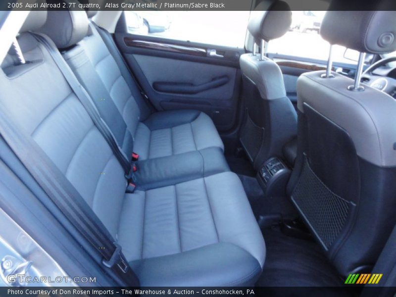Atlas Gray Metallic / Platinum/Sabre Black 2005 Audi Allroad 2.7T quattro