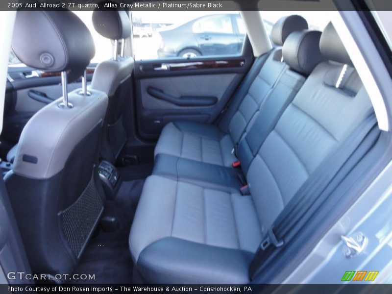 Atlas Gray Metallic / Platinum/Sabre Black 2005 Audi Allroad 2.7T quattro