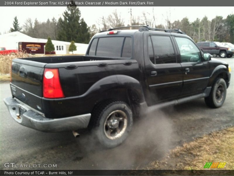 Black Clearcoat / Medium Dark Flint/Dark Flint 2004 Ford Explorer Sport Trac XLS 4x4