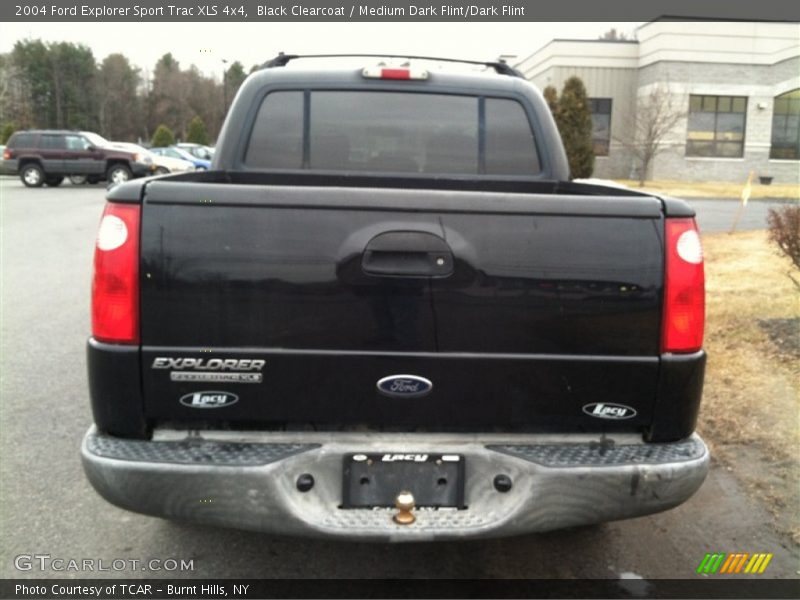 Black Clearcoat / Medium Dark Flint/Dark Flint 2004 Ford Explorer Sport Trac XLS 4x4