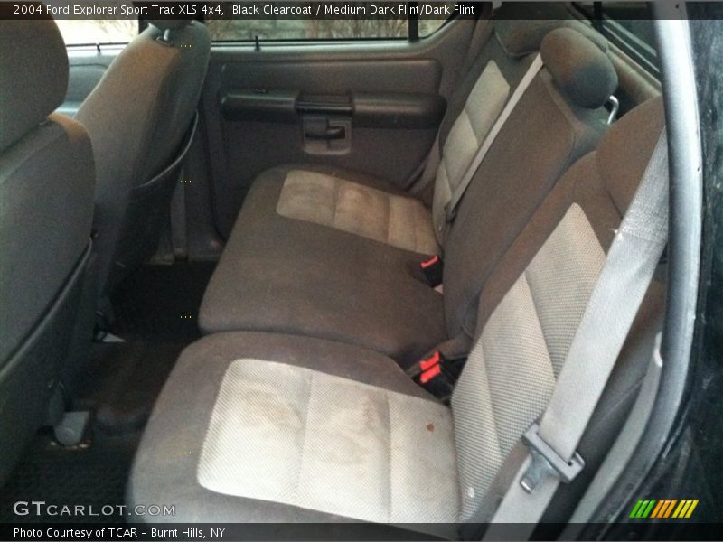 Black Clearcoat / Medium Dark Flint/Dark Flint 2004 Ford Explorer Sport Trac XLS 4x4