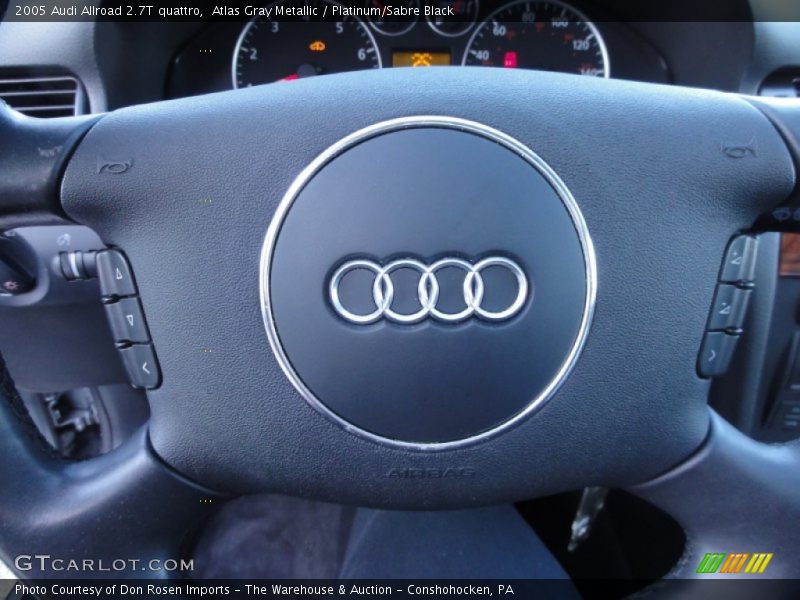 Atlas Gray Metallic / Platinum/Sabre Black 2005 Audi Allroad 2.7T quattro