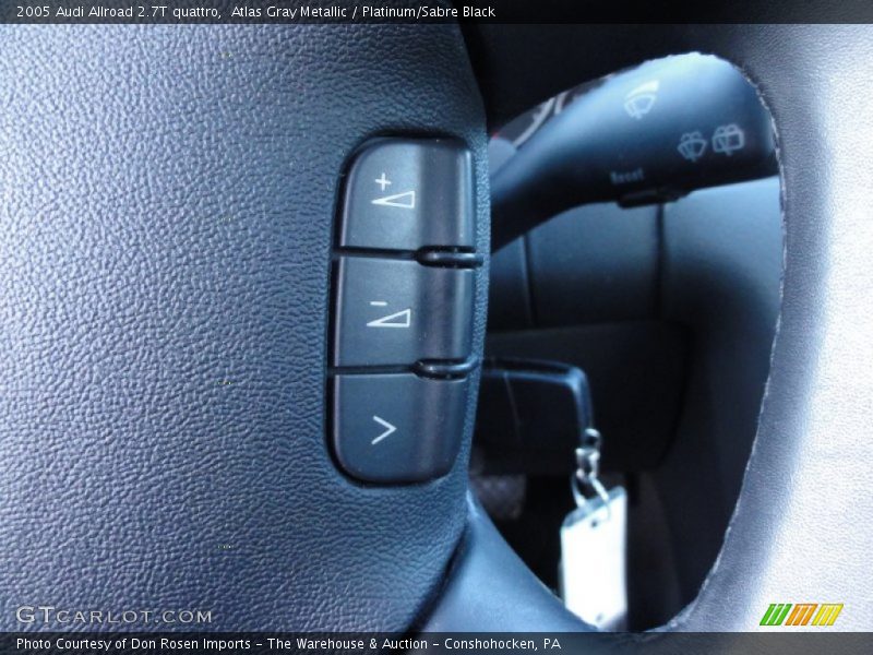 Atlas Gray Metallic / Platinum/Sabre Black 2005 Audi Allroad 2.7T quattro