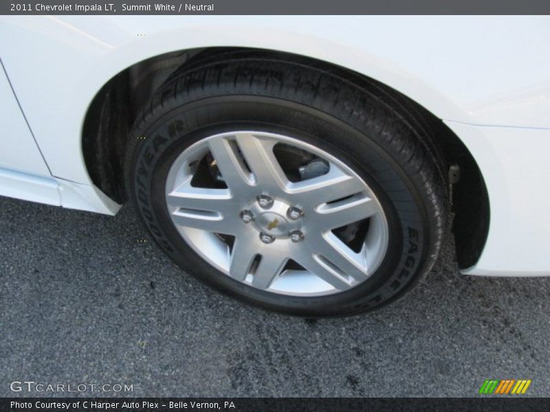 Summit White / Neutral 2011 Chevrolet Impala LT