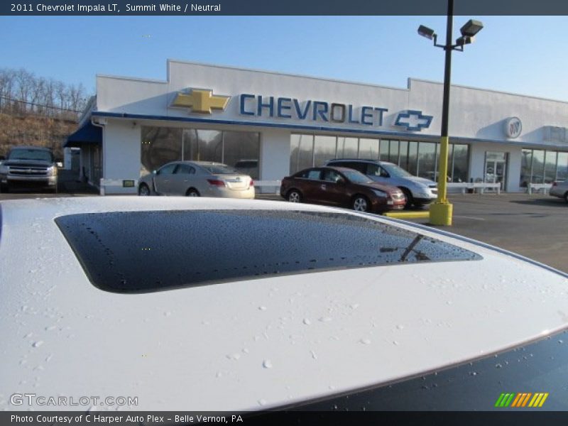 Summit White / Neutral 2011 Chevrolet Impala LT