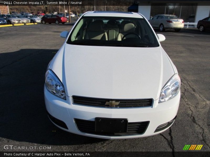 Summit White / Neutral 2011 Chevrolet Impala LT