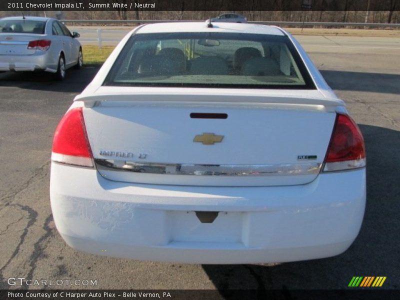 Summit White / Neutral 2011 Chevrolet Impala LT