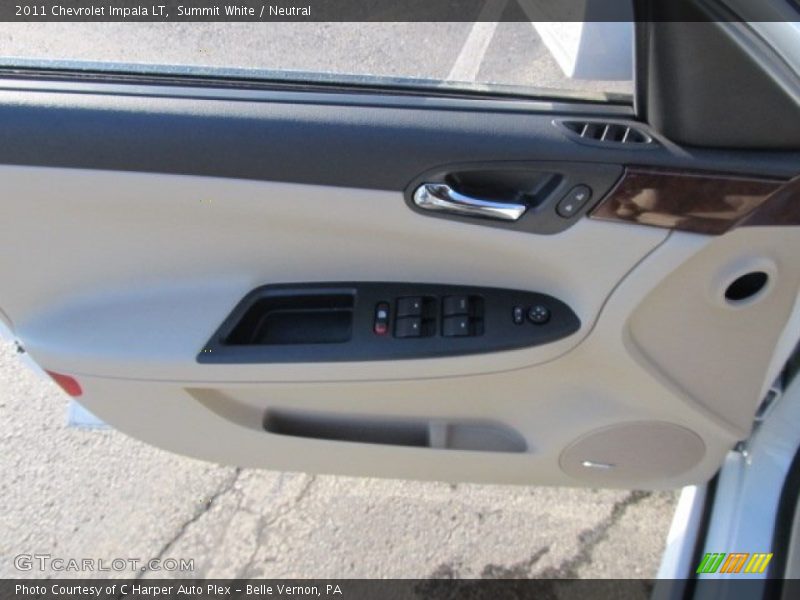 Summit White / Neutral 2011 Chevrolet Impala LT