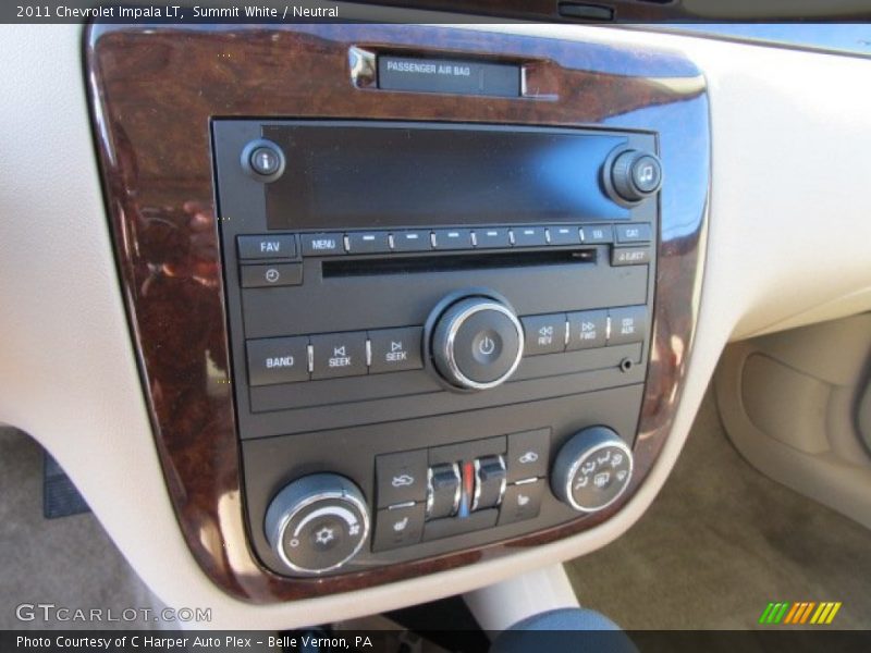 Summit White / Neutral 2011 Chevrolet Impala LT