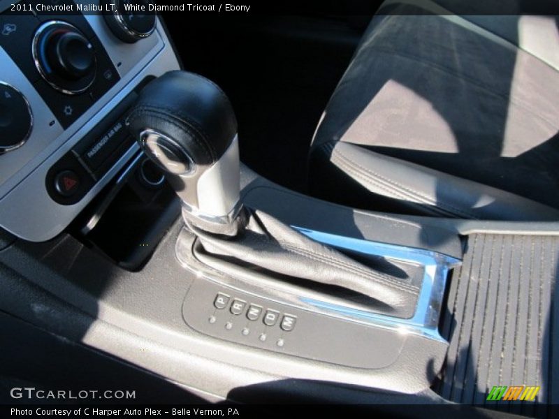 White Diamond Tricoat / Ebony 2011 Chevrolet Malibu LT