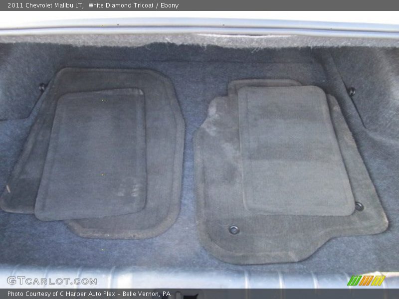 White Diamond Tricoat / Ebony 2011 Chevrolet Malibu LT