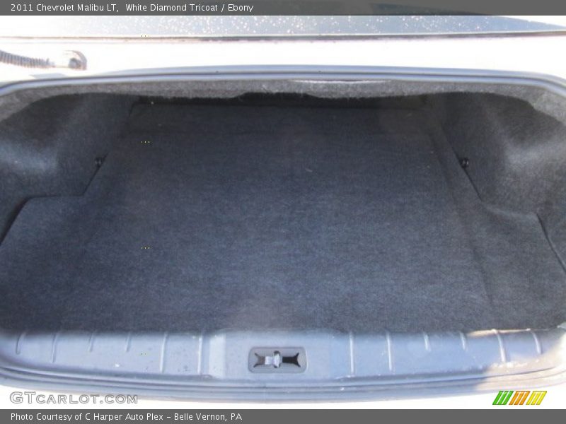White Diamond Tricoat / Ebony 2011 Chevrolet Malibu LT
