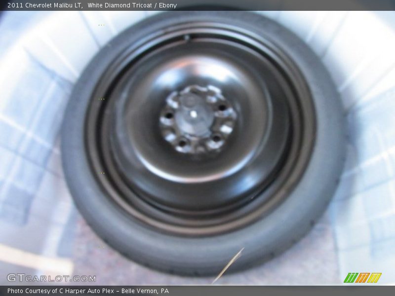 White Diamond Tricoat / Ebony 2011 Chevrolet Malibu LT
