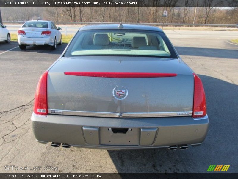 Tuscan Bronze ChromFlair / Shale/Cocoa Accents 2011 Cadillac DTS Luxury