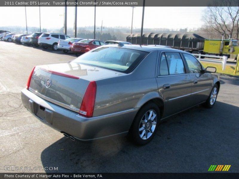 Tuscan Bronze ChromFlair / Shale/Cocoa Accents 2011 Cadillac DTS Luxury