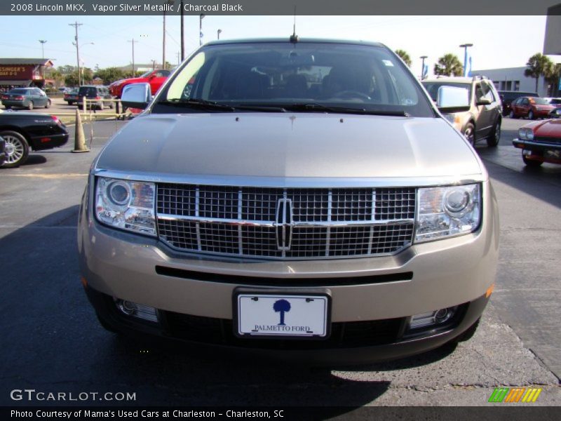 Vapor Silver Metallic / Charcoal Black 2008 Lincoln MKX