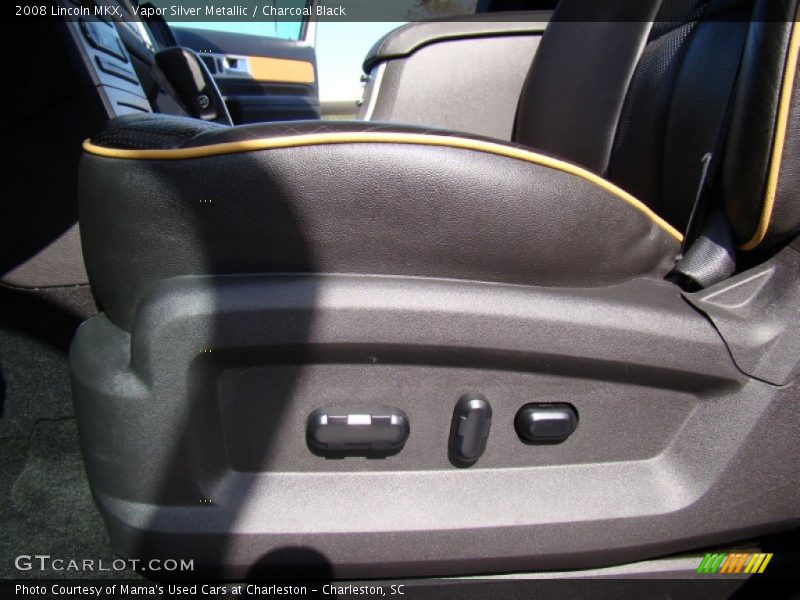 Vapor Silver Metallic / Charcoal Black 2008 Lincoln MKX
