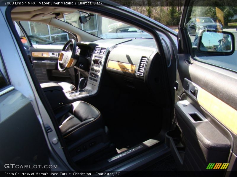 Vapor Silver Metallic / Charcoal Black 2008 Lincoln MKX