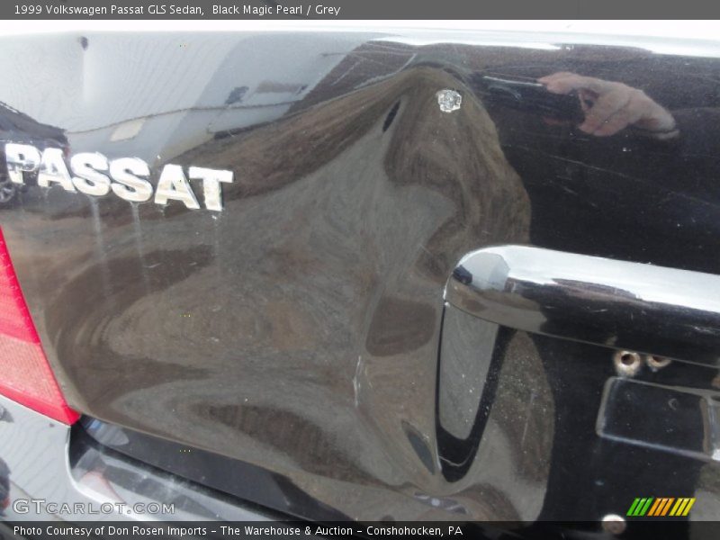 Black Magic Pearl / Grey 1999 Volkswagen Passat GLS Sedan