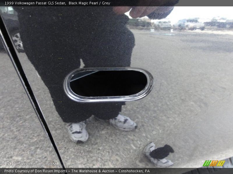 Black Magic Pearl / Grey 1999 Volkswagen Passat GLS Sedan
