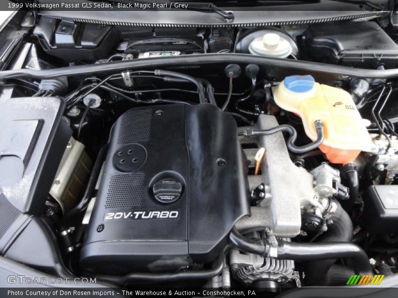 Black Magic Pearl / Grey 1999 Volkswagen Passat GLS Sedan