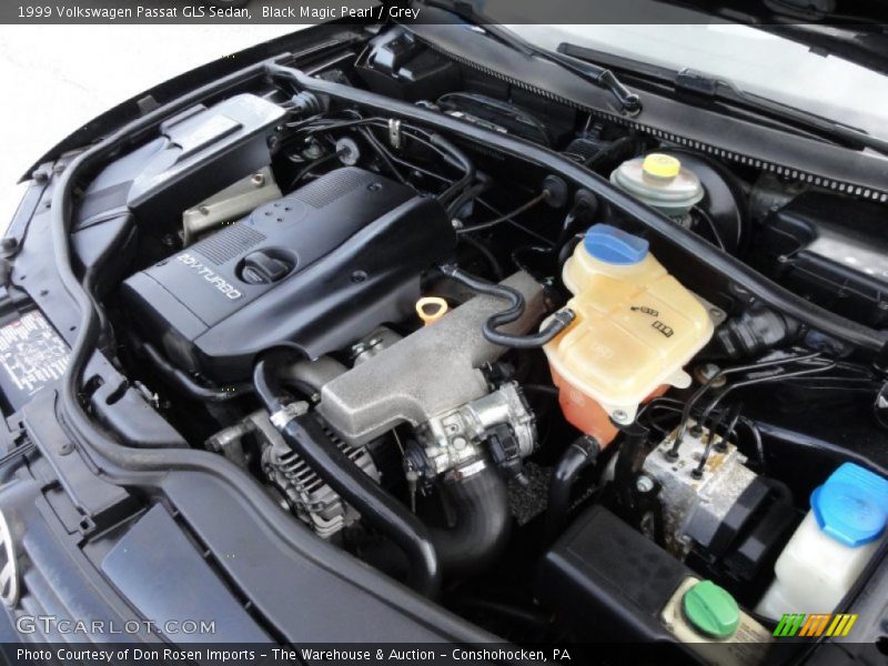Black Magic Pearl / Grey 1999 Volkswagen Passat GLS Sedan