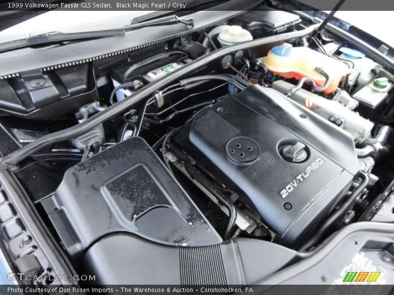 Black Magic Pearl / Grey 1999 Volkswagen Passat GLS Sedan