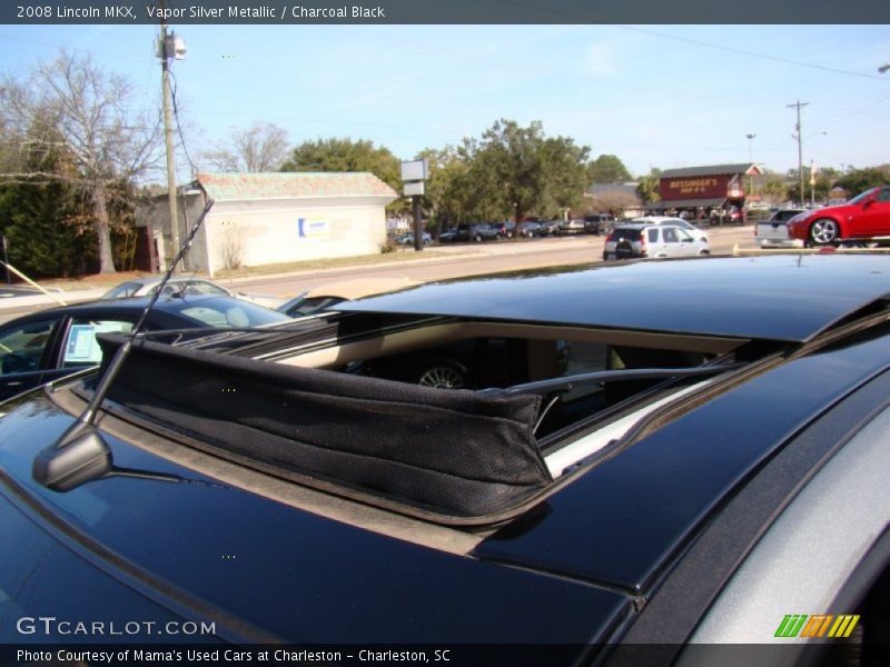 Vapor Silver Metallic / Charcoal Black 2008 Lincoln MKX