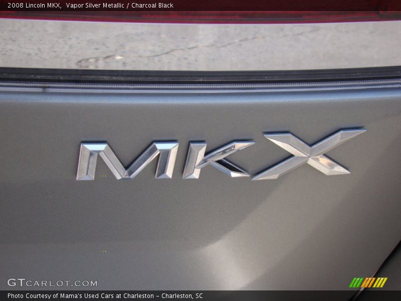 Vapor Silver Metallic / Charcoal Black 2008 Lincoln MKX