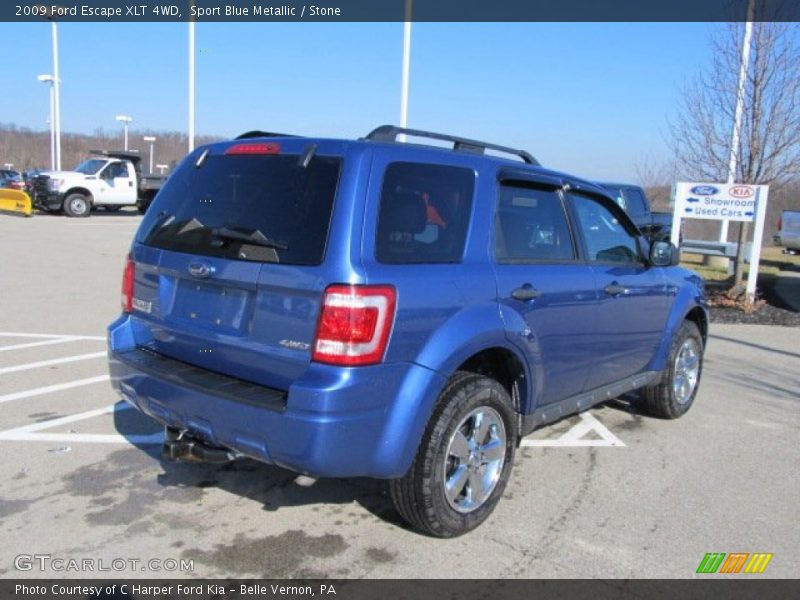 Sport Blue Metallic / Stone 2009 Ford Escape XLT 4WD