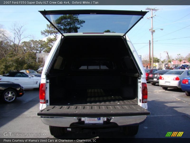 Oxford White / Tan 2007 Ford F350 Super Duty XLT Crew Cab 4x4