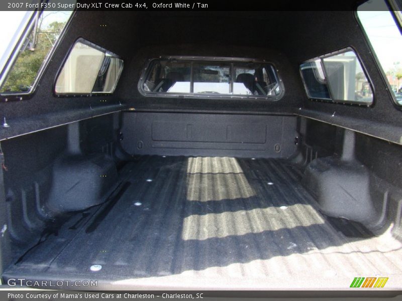 Oxford White / Tan 2007 Ford F350 Super Duty XLT Crew Cab 4x4