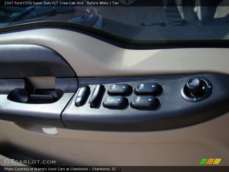Oxford White / Tan 2007 Ford F350 Super Duty XLT Crew Cab 4x4