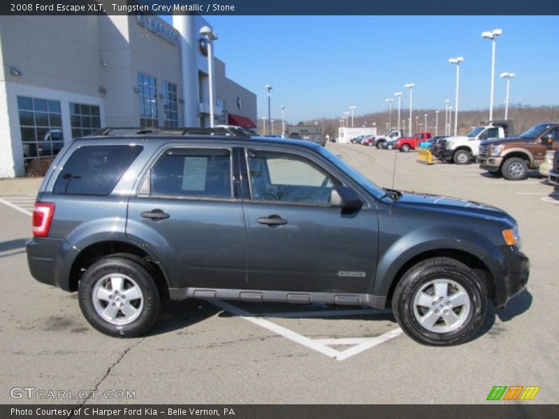 Tungsten Grey Metallic / Stone 2008 Ford Escape XLT