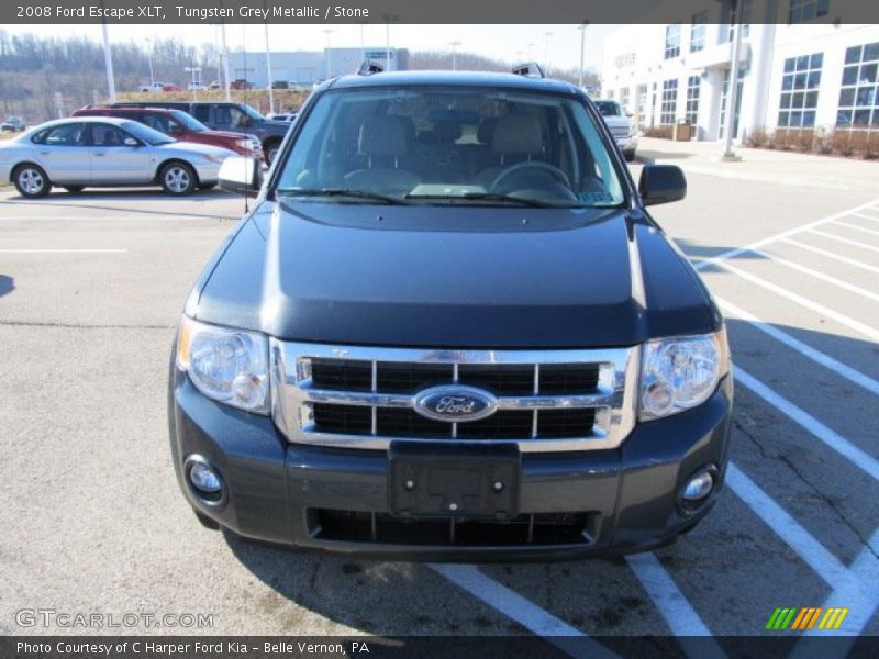Tungsten Grey Metallic / Stone 2008 Ford Escape XLT